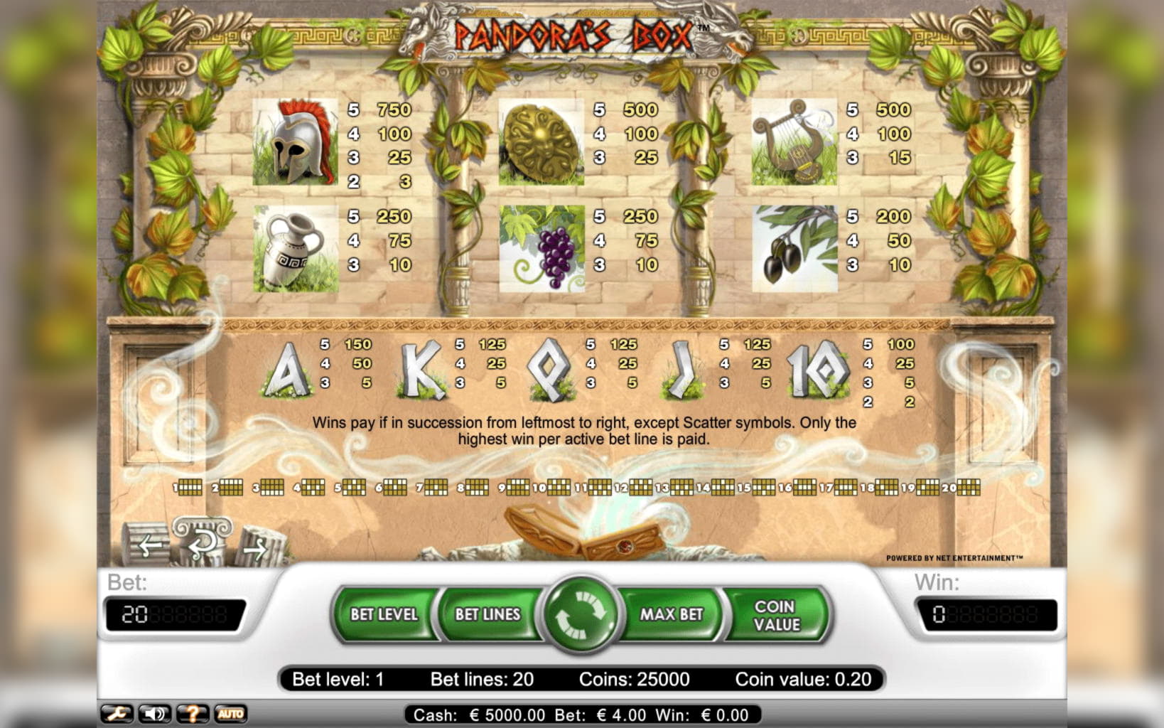 EURO 480 Torneo de casino en Casino Luck